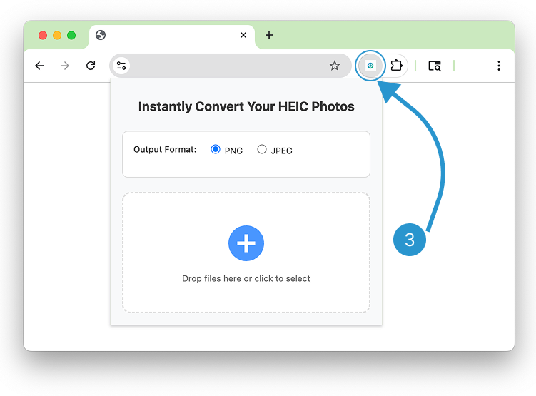 How to open the converter